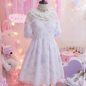 Kawaii Japanese fashion Pastel Mermaid Dress